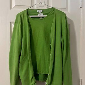 Lilly Pulitzer Tank & Cardigan Set